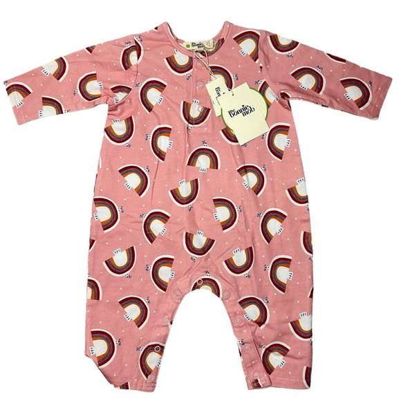 The Bonnie Mob Rainbow Dove Playsuit - Picture 1 of 2
